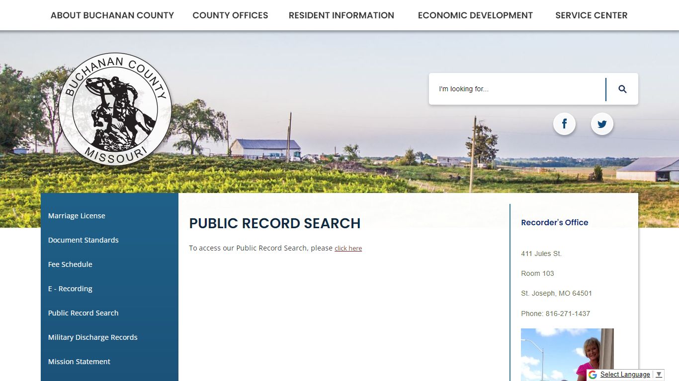 Public Record Search | Buchanan County, MO - Official Website